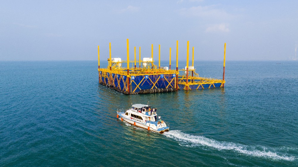 Jack-up Truss Aquaculture Cage